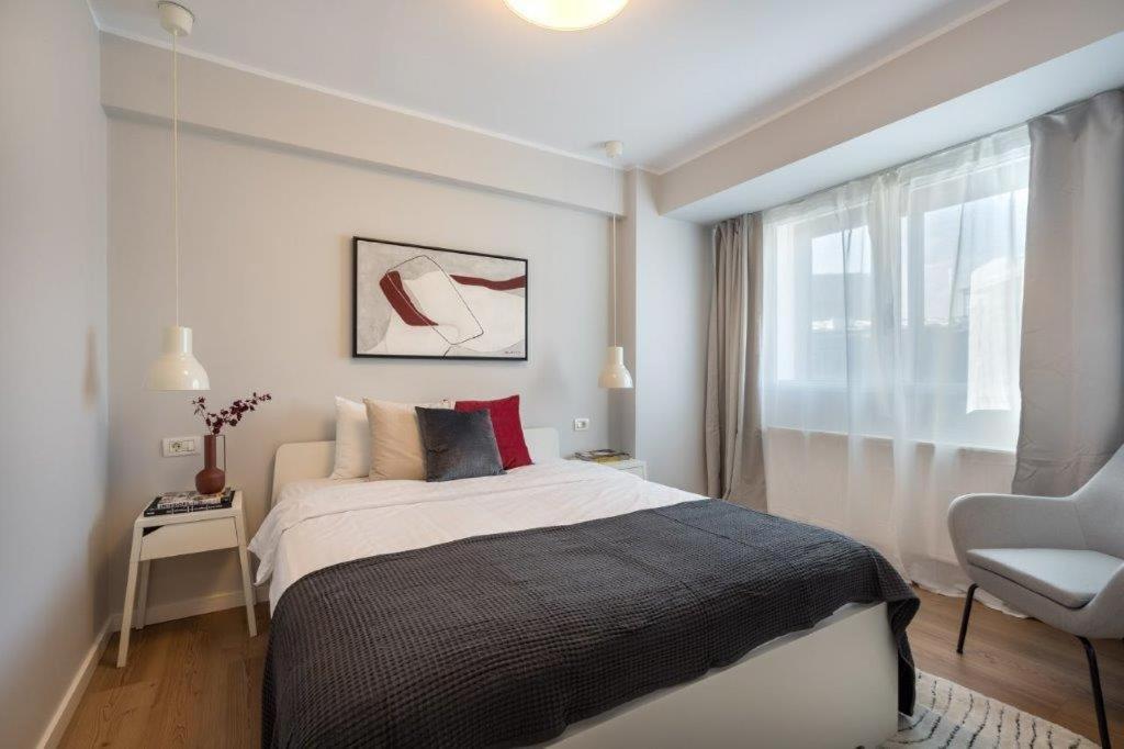 Downtown Modern - 2Br Apartment Boekarest Buitenkant foto